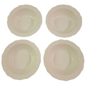 Vintage Rosepoint Steubenville Pottery Cereal Salad Bowls – Set of 4